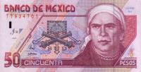 p107c from Mexico: 50 Pesos from 1998