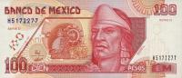 Gallery image for Mexico p108a: 100 Pesos