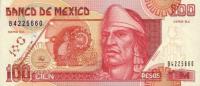 Gallery image for Mexico p108c: 100 Pesos