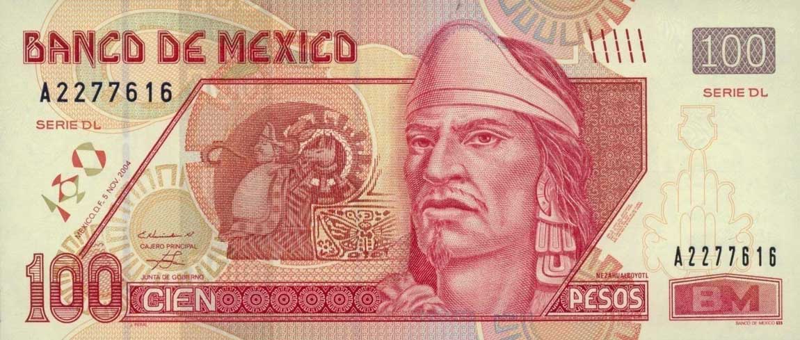 Front of Mexico p118f: 100 Pesos from 2004
