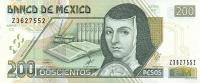 Gallery image for Mexico p119b: 200 Pesos