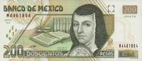 Gallery image for Mexico p119c: 200 Pesos