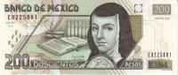 Gallery image for Mexico p119f: 200 Pesos