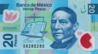 Gallery image for Mexico p122ad: 20 Pesos