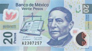 Gallery image for Mexico p122e: 20 Pesos