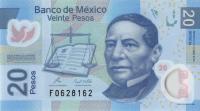 Gallery image for Mexico p122h: 20 Pesos