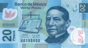 Gallery image for Mexico p122n: 20 Pesos