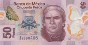 Gallery image for Mexico p123Ak: 50 Pesos