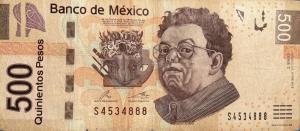 p126t from Mexico: 500 Pesos from 2012