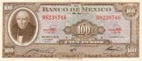Gallery image for Mexico p61c: 100 Pesos
