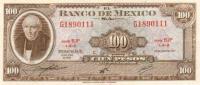 Gallery image for Mexico p61e: 100 Pesos