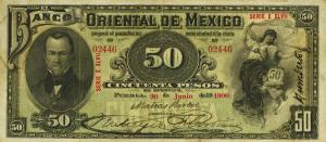 pS384a from Mexico: 50 Pesos from 1900