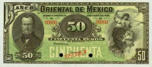 pS384s from Mexico: 50 Pesos from 1900