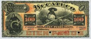 pS471s3 from Mexico: 100 Pesos from 1890