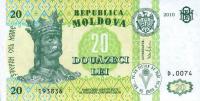 p13i from Moldova: 20 Leu from 2010
