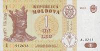 Gallery image for Moldova p8h: 1 Leu