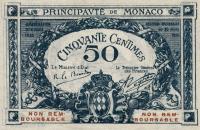 Gallery image for Monaco p3s: 50 Centimes