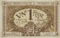 Gallery image for Monaco p4a: 1 Franc