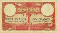 Gallery image for Morocco p14a: 100 Francs