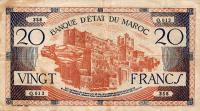 Gallery image for Morocco p39: 20 Francs