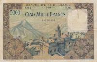 Gallery image for Morocco p49a: 5000 Francs