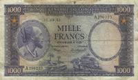 Gallery image for Belgian Congo p29a: 1000 Francs