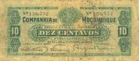 pR28a from Mozambique: 10 Centavos from 1933
