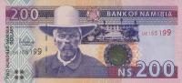 Gallery image for Namibia p10b: 200 Namibia Dollars