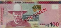 Gallery image for Namibia p14s: 100 Namibia Dollars