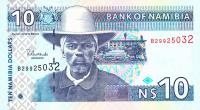 Gallery image for Namibia p4b: 10 Namibia Dollars