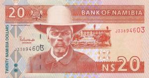 Gallery image for Namibia p6b: 20 Namibia Dollars