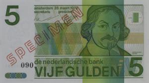 Gallery image for Netherlands p95s: 5 Gulden