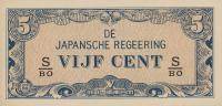 Gallery image for Netherlands Indies p120c: 5 Cents