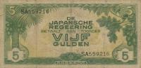 Gallery image for Netherlands Indies p124a: 5 Gulden