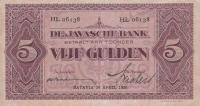 Gallery image for Netherlands Indies p69c: 5 Gulden