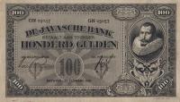 p73b from Netherlands Indies: 100 Gulden from 1925