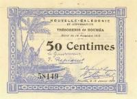 Gallery image for New Caledonia p33b: 0.5 Franc