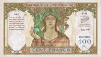 Gallery image for New Hebrides p10b: 100 Francs