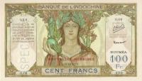 Gallery image for New Hebrides p10s: 100 Francs