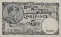 Gallery image for Belgium p108x: 5 Francs