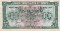 Gallery image for Belgium p122a: 10 Francs