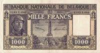 Gallery image for Belgium p128c: 1000 Francs