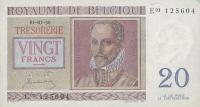 Gallery image for Belgium p132a: 20 Francs