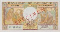 Gallery image for Belgium p133s: 50 Francs
