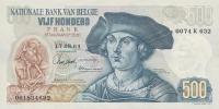 Gallery image for Belgium p135a: 500 Francs