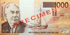Gallery image for Belgium p150s: 1000 Francs