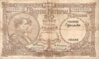 Gallery image for Belgium p98b: 20 Francs