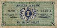 Gallery image for Belgium pM1a: 1 Franc