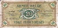 Gallery image for Belgium pM5a: 20 Francs
