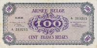 Gallery image for Belgium pM7a: 100 Francs